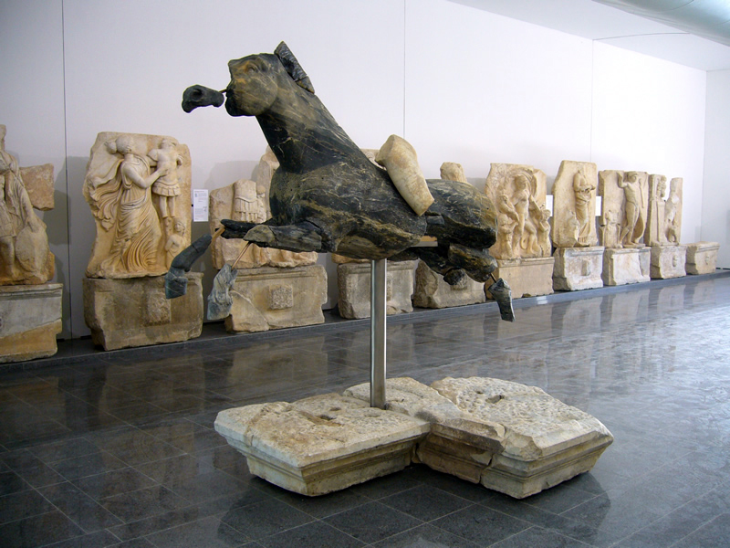 Aphrodisias Blue Horse